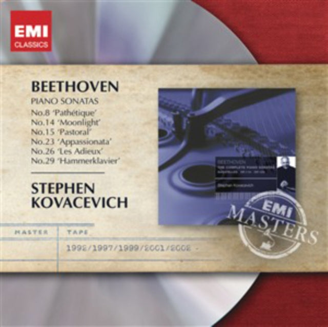 Stephen Kovacevich - Beethoven: Pno Sonatas NOS.8 / 14 / 21 / 23 / 26 & 29 (CD)