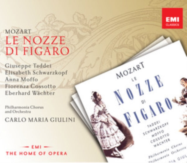 Taddei / Schwarzkopf / Philharmonia Orch / Giulini - Mozart: Le Nozze Di Figaro (CD)