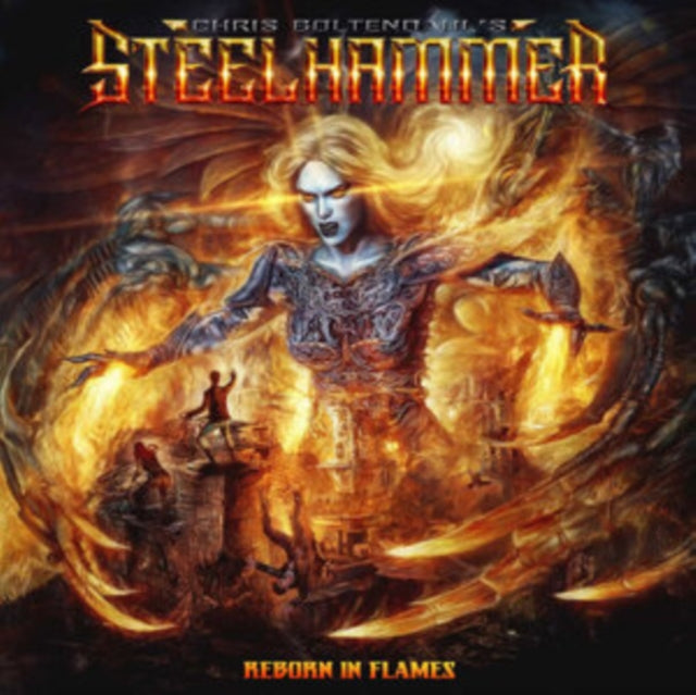 Chris Bohltendahl's Steelhammer - Reborn In Flames (Yellow/Orange/Black Vinyl) (Vinyl) (US Import)