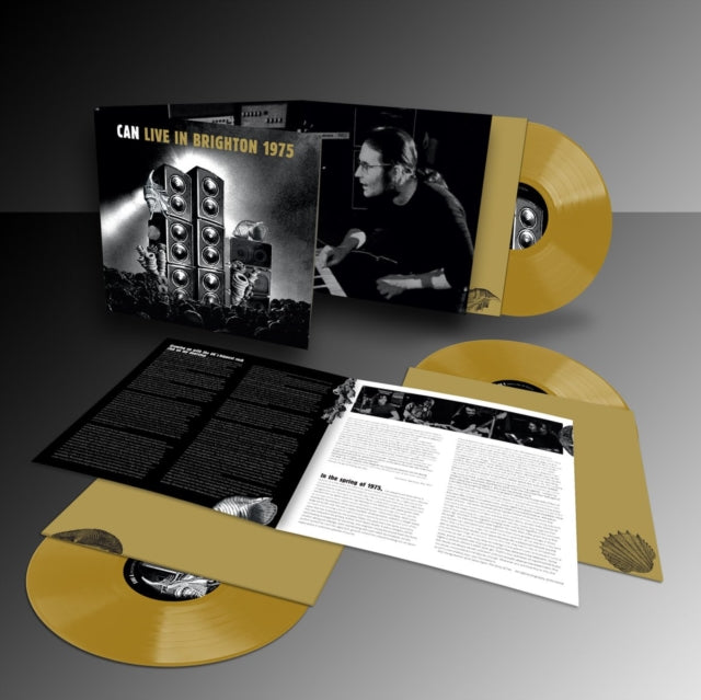 Can - Live In Brighton 1975 (Limited Edition/Inca Gold Vinyl/3LP) (Vinyl) (US Import)