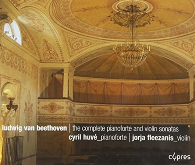 Various Artists - Beethoven The Ten Sonatas For Violin And Piano. (Jorja Fleezanis Violin And Cyril Huve Forte (CD)