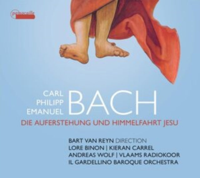 Lore Binon; Kieran Carrel; Andreas Wolf; Il Gardellino Baroque Orchestra; Vlaams Radiokoor - C.P.E. Bach: Die Auferstehung Und Himmelfahrt Jesu (CD)