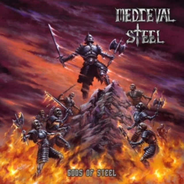 Medieval Steel - Gods Of Steel (Red Vinyl) (Vinyl) (US Import)