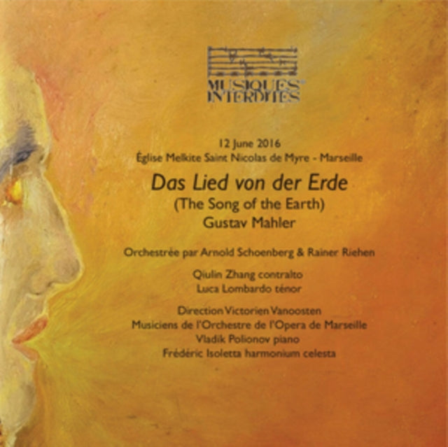 Qiulin Zhang; Lucia Lombardo, Orchestra De L'Opera De Marseille & Victorien Vanoosten - Mahler: Das Lied Von Der Erde (CD)