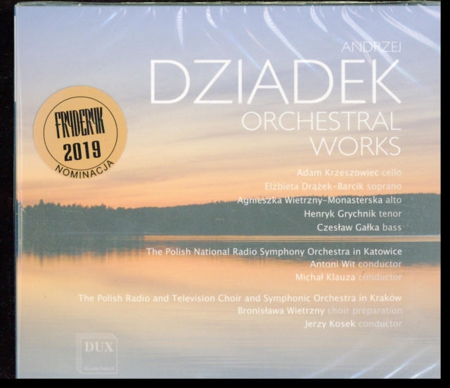 Adam Krzeszowiec; Elzbieta Drazek-Barcik; Agnieszka Wietrzny-Monesterska; Henryk Grychnik - Dziadek: Orchestral Works (CD)
