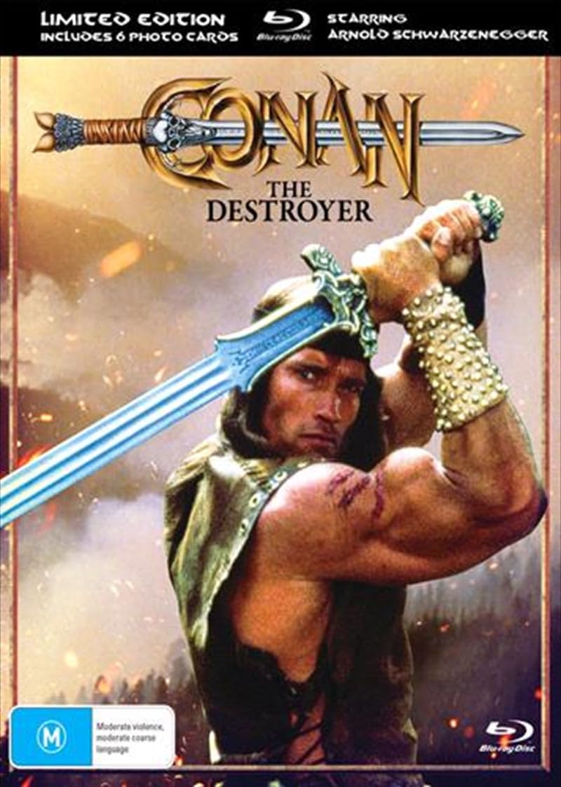 Conan The Destroyer (Limited Edition) (Blu-ray) (Region A US Import)