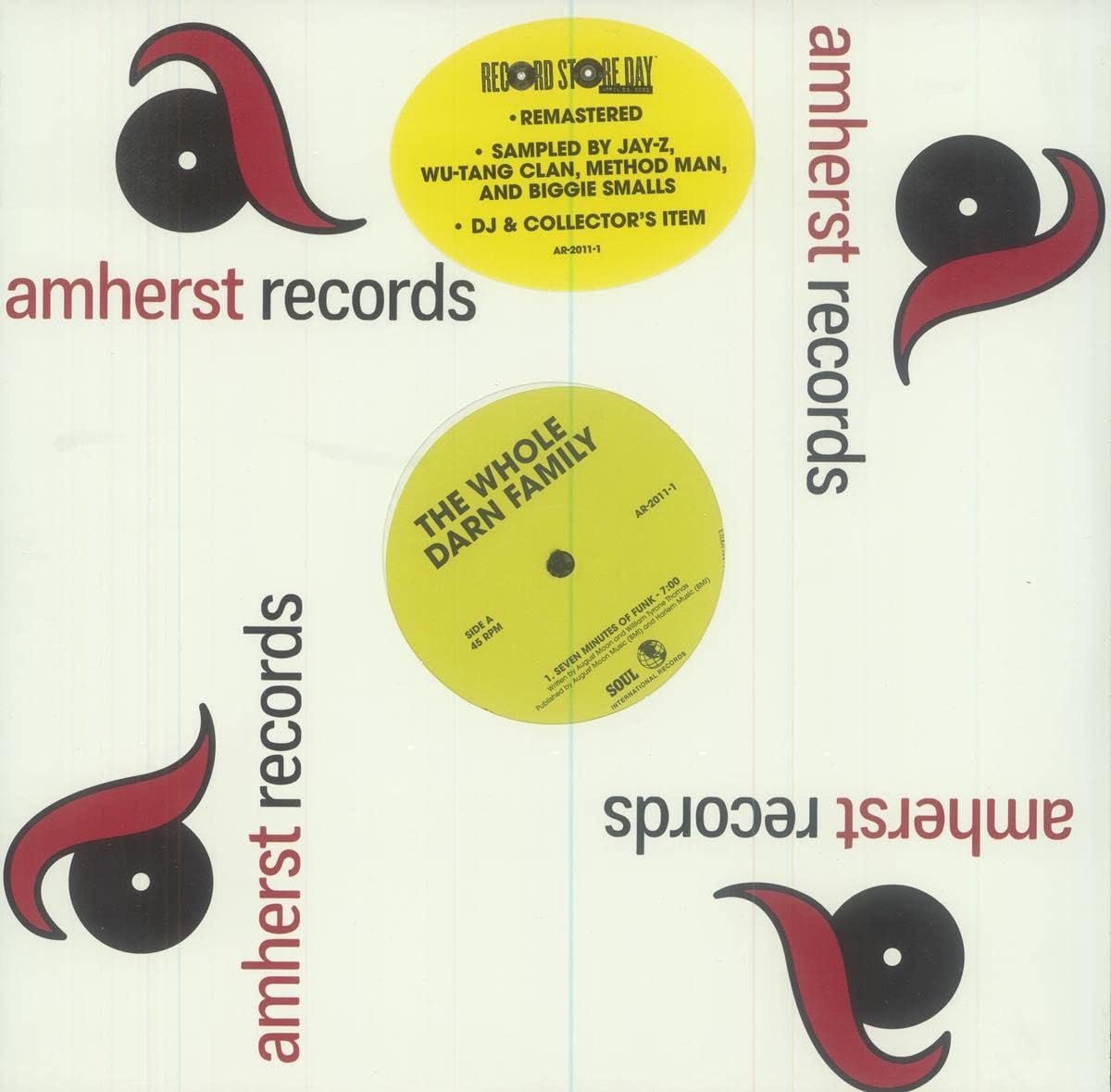 Whole Darn Family - Seven Minutes Of Funk/Ain't Nothing But Something To Do (Vinyl) (US Import)