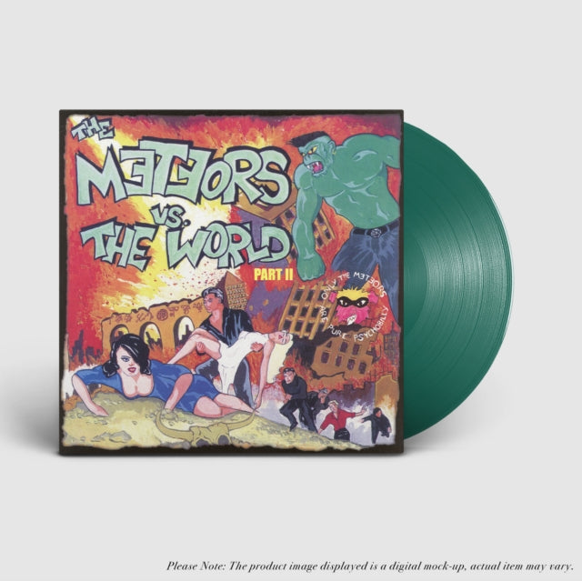 Meteors - Meteors VS. The World Part II (Transparent Green Vinyl) (Vinyl) (US Import)