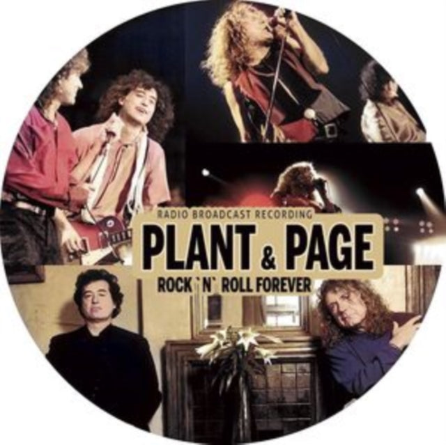 Plant,Robert & Jimmy Page - Rock N Roll Forever / Radio Broadcasts (Vinyl Single) (US Import)