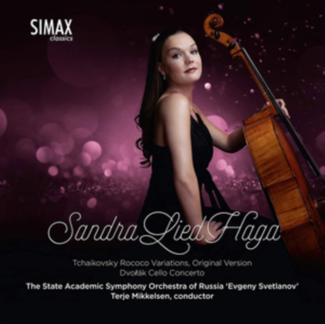 Sandra Lied Haga - Tchaikovsky: Variations On A Rococo Theme Original / Dvorak: Concerto For Cello & Orchestra Bminor (CD)