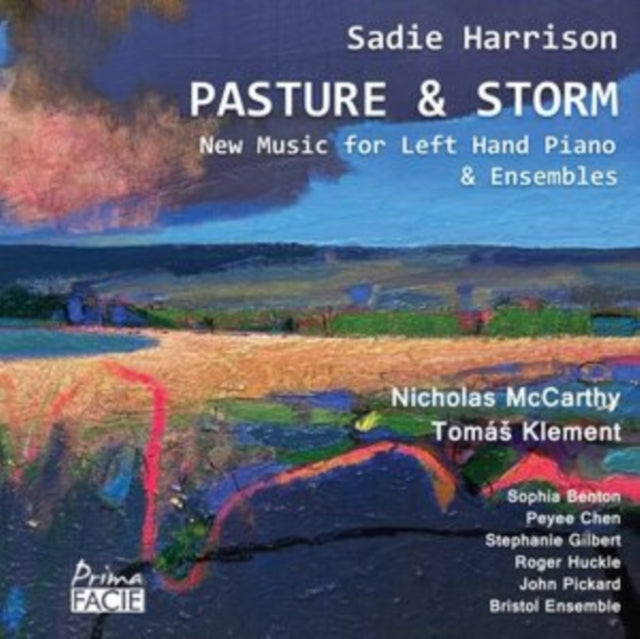 Nicholas McCarthy; Sophia Benton; Tomas Klement; Peyee Chen; Stephanie Gilbert; Roger Huckle - Pasture & Storm: New Music For Left Hand Piano & Ensembles (CD)