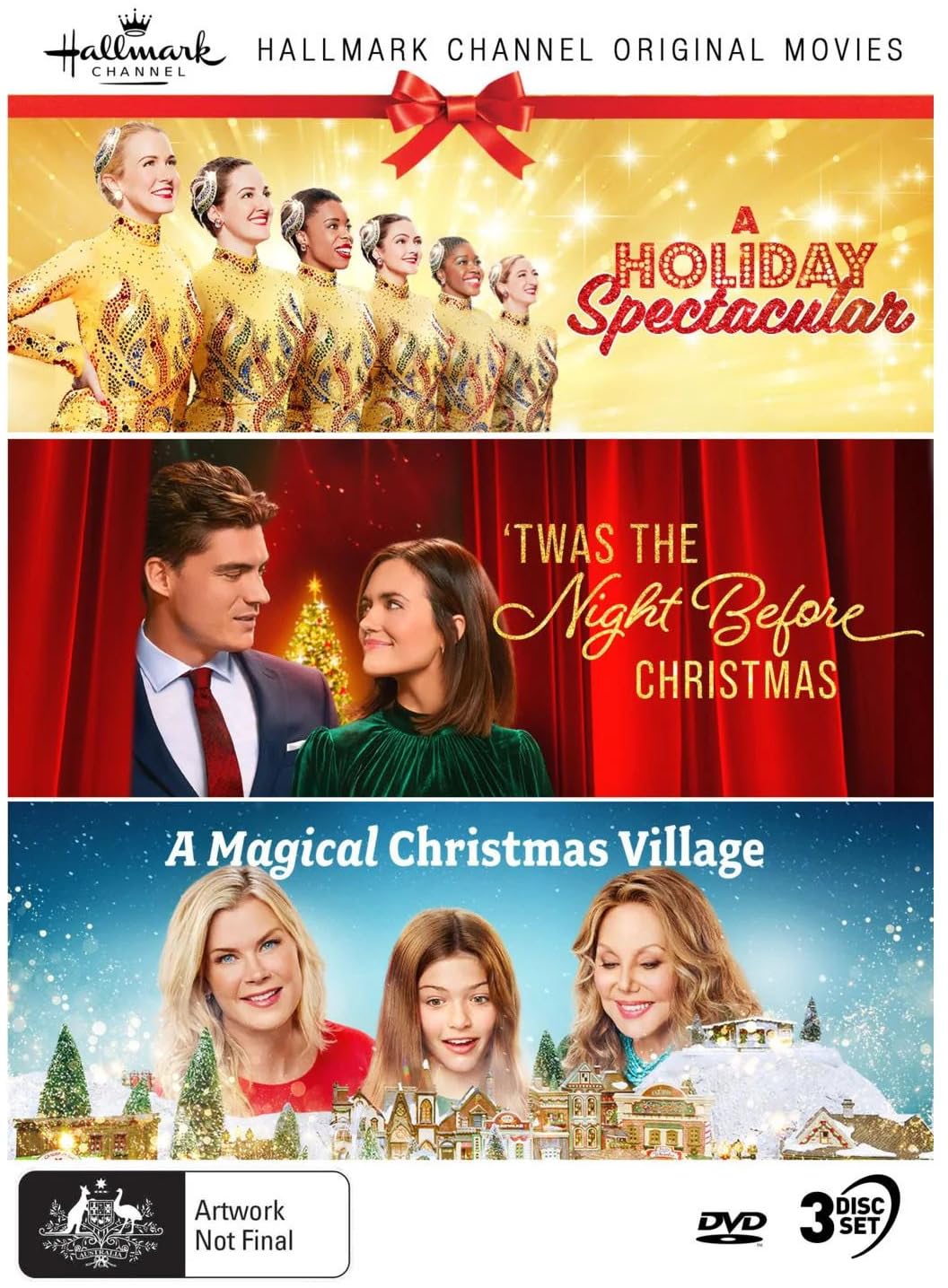 Hallmark Christmas Collection 34 (Holiday Spectacular/Twas The Night Before/Magical Christmas) (DVD) (Region 1 US Import)