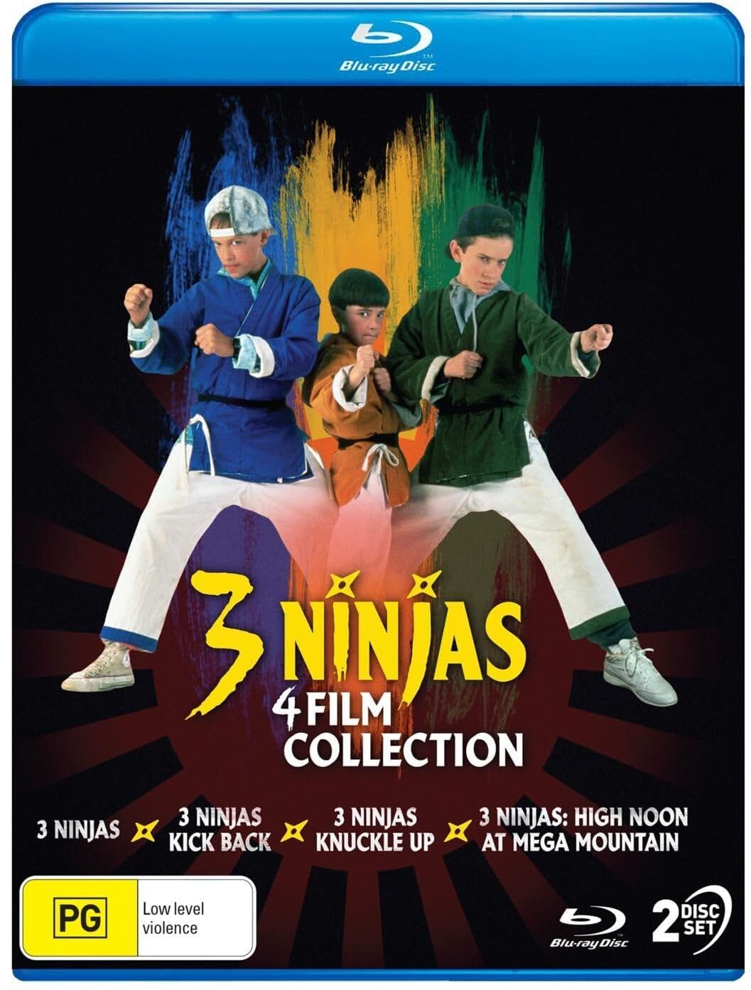 3 Ninjas: 4 Film Collection (Blu-ray) (Region A US Import)