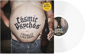 Cosmic Psychos - I Really Like Beer (Clear Vinyl) (Vinyl) (US Import)