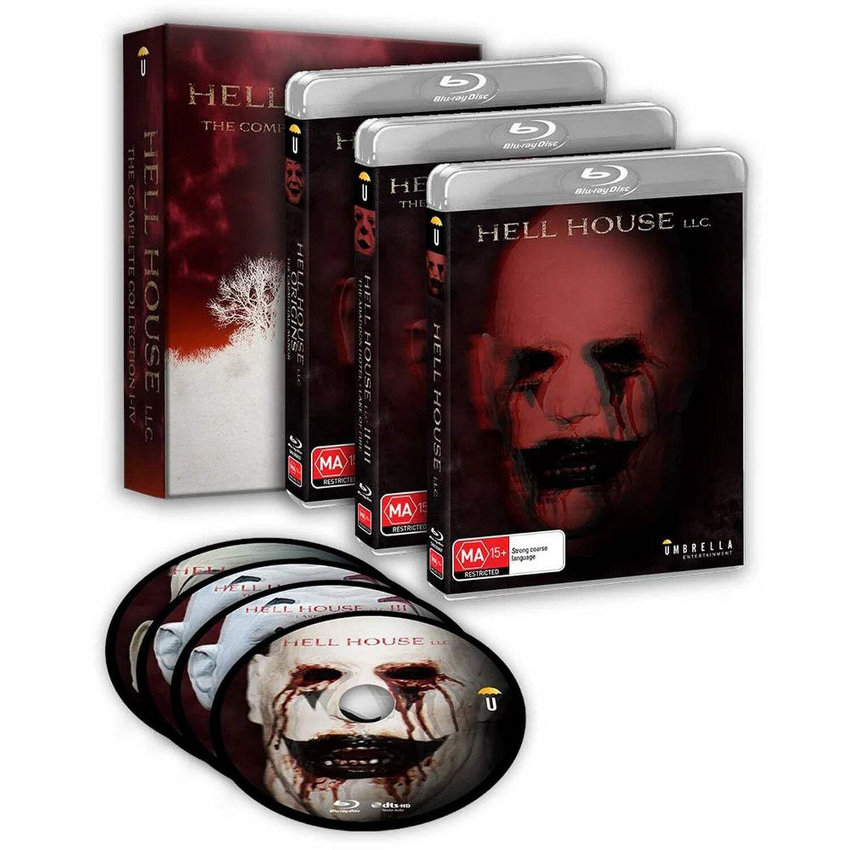 Hell House Collection: I-IV (Blu-ray) (Region A US Import)