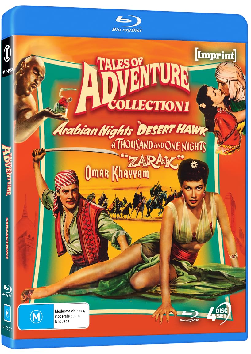 Tales Of Adventure (Arabian Nights/The Desert Hawk/Zarak/A Thousand & One Nights/Omar Khayyam) (Blu-ray) (Region A US Import)