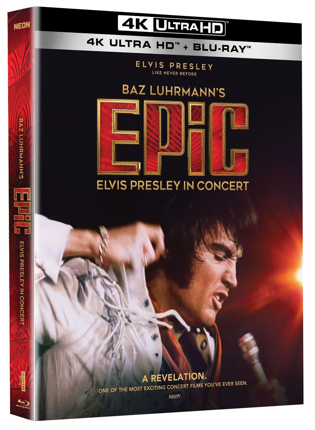 Epic: Elvis Presley In Concert (4K Blu-ray) (Region A US Import)