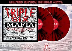 Triple Six Mafia - Underground, Vol. 1: 1991-1994 (2LP/Red & Black Splash Vinyl) (Vinyl) (US Import)