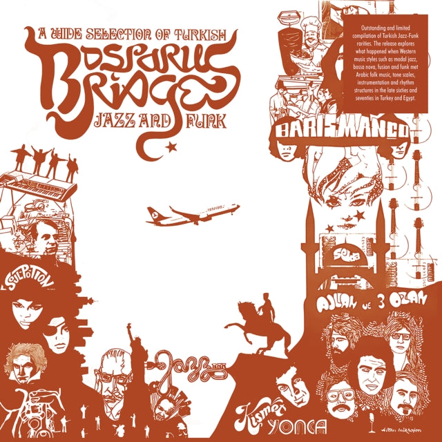 Various Artists - Bosporus Bridges - A Wide Selection Of Turkish Jazz & Funk 1968-1978 (Vinyl) (US Import)