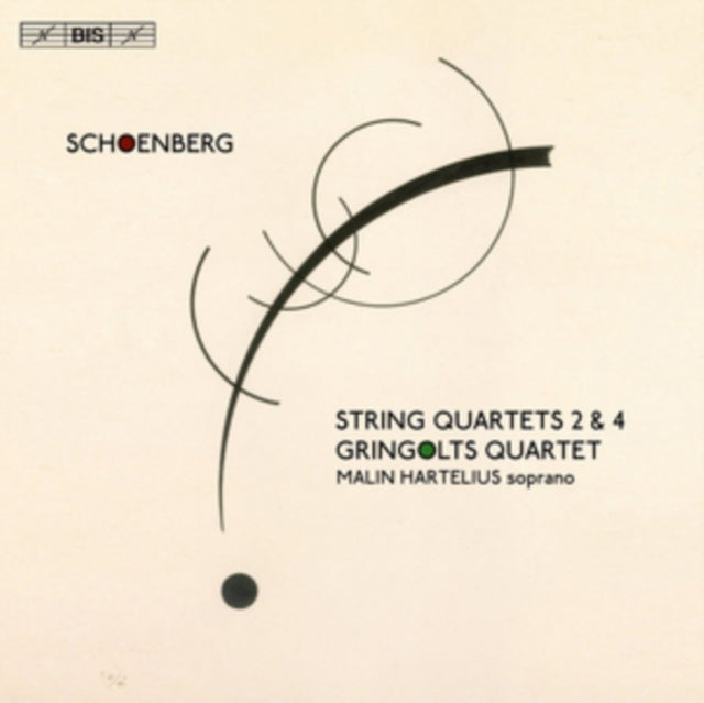 Gringolts Quartet; Malin Hartelius - Arnold Schoenberg: String Quartets Nos. 2 & 4 (CD)