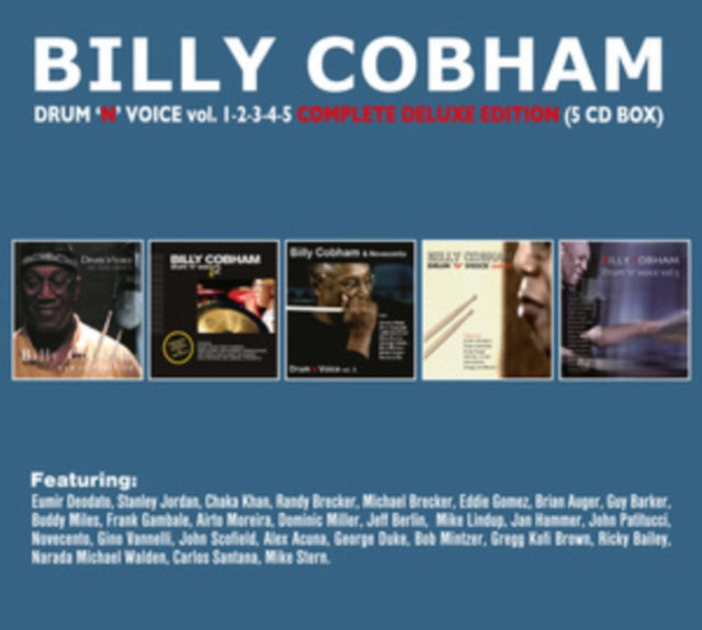 Billy Cobham - Drum N Voice, Vols. 1 To 5 (DELUXE/5CD) (CD)