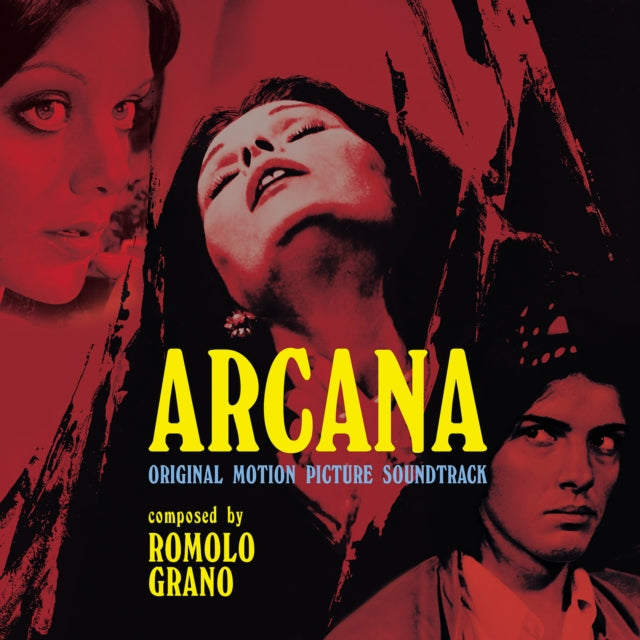 Romolo Grano - Arcana OST (Clear Red Vinyl/Insert) (I) (Vinyl) (US Import)