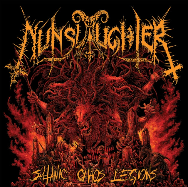 Nunslaughter - Satanic Chaos Legions (Orange Vinyl) (I) (Vinyl) (US Import)