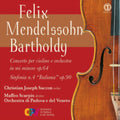 Bartholdy / Saccon / Orchestra Di Padova - Concerto Per Violino E Orchestra In Mi Minore (CD)