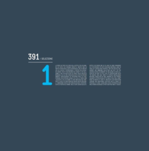 Various Artists - 391 Selezione 1 (Vinyl) (US Import)