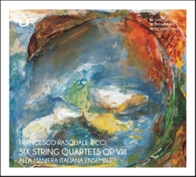 Alla Maniera Italiana Ensemble - Ricci: 6 String Quartets, Op. VIII (CD)