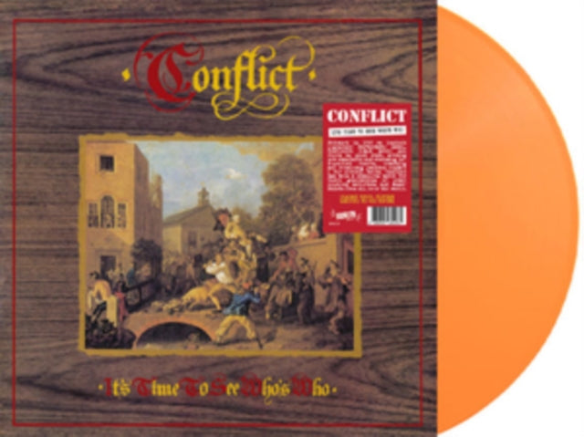 Conflict - It's Time To See Who's Who (Orange Vinyl) (Vinyl) (US Import)