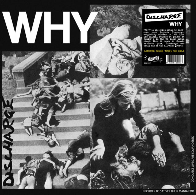Discharge - Why (Red Vinyl) (Vinyl) (US Import)