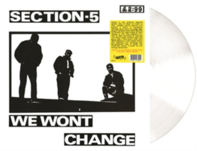 Section 5 - We Won't Change (White Vinyl) (Vinyl) (US Import)
