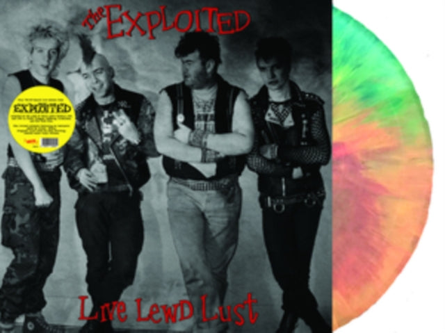 Exploited - Live Lewd Lust (Multi-Colour Vinyl) (Vinyl) (US Import)