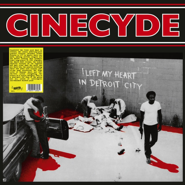 Cinecyde - I Left My Heart In Detroit City (Red Vinyl) (Vinyl) (US Import)