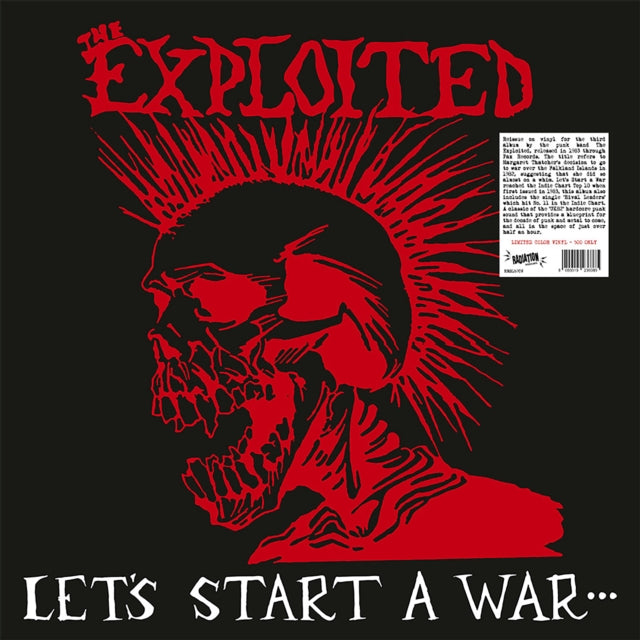 Exploited - Lets Start A War... ...Said Maggie One Day (Coloured Vinyl) (Vinyl) (US Import)