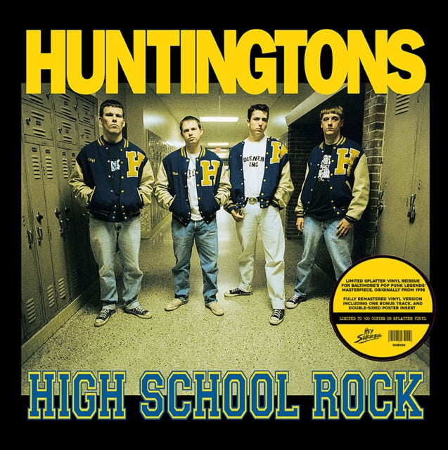 Huntingtons - High School Rock (Splatter Vinyl) (Vinyl) (US Import)