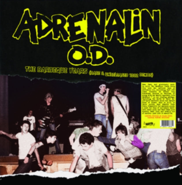 Adrenalin O.D. - Barbeque Years (Rare & Unreleased 1982 Demos) (Color Vinyl) (Vinyl) (US Import)