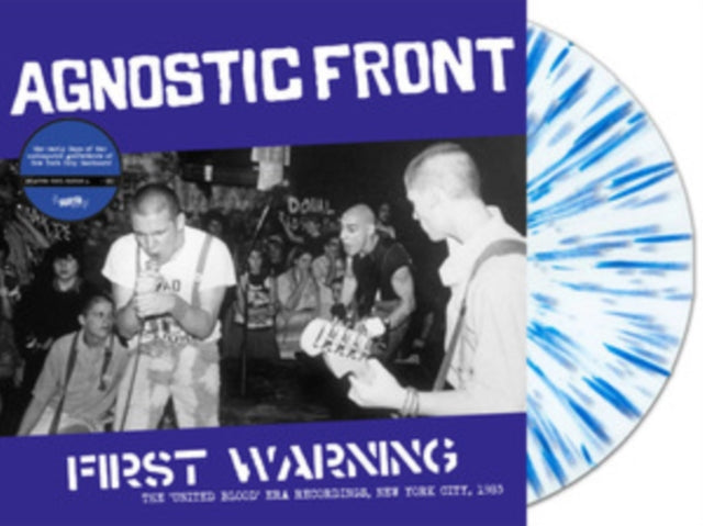 Agnostic Front - First Warning: The United Blood Era Recordings, New York City, 1983 (Color Vinyl) (Vinyl) (US Import)