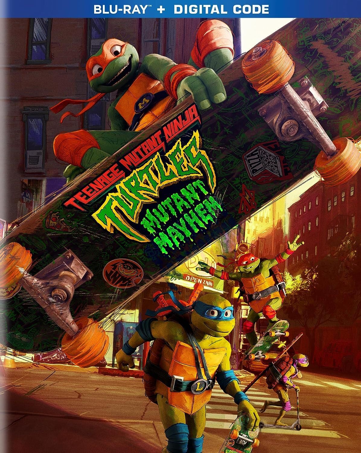 Teenage Mutant Ninja Turtles: Mutant Mayhem (Blu-ray/Digital) (Blu-ray) (Region A US Import)