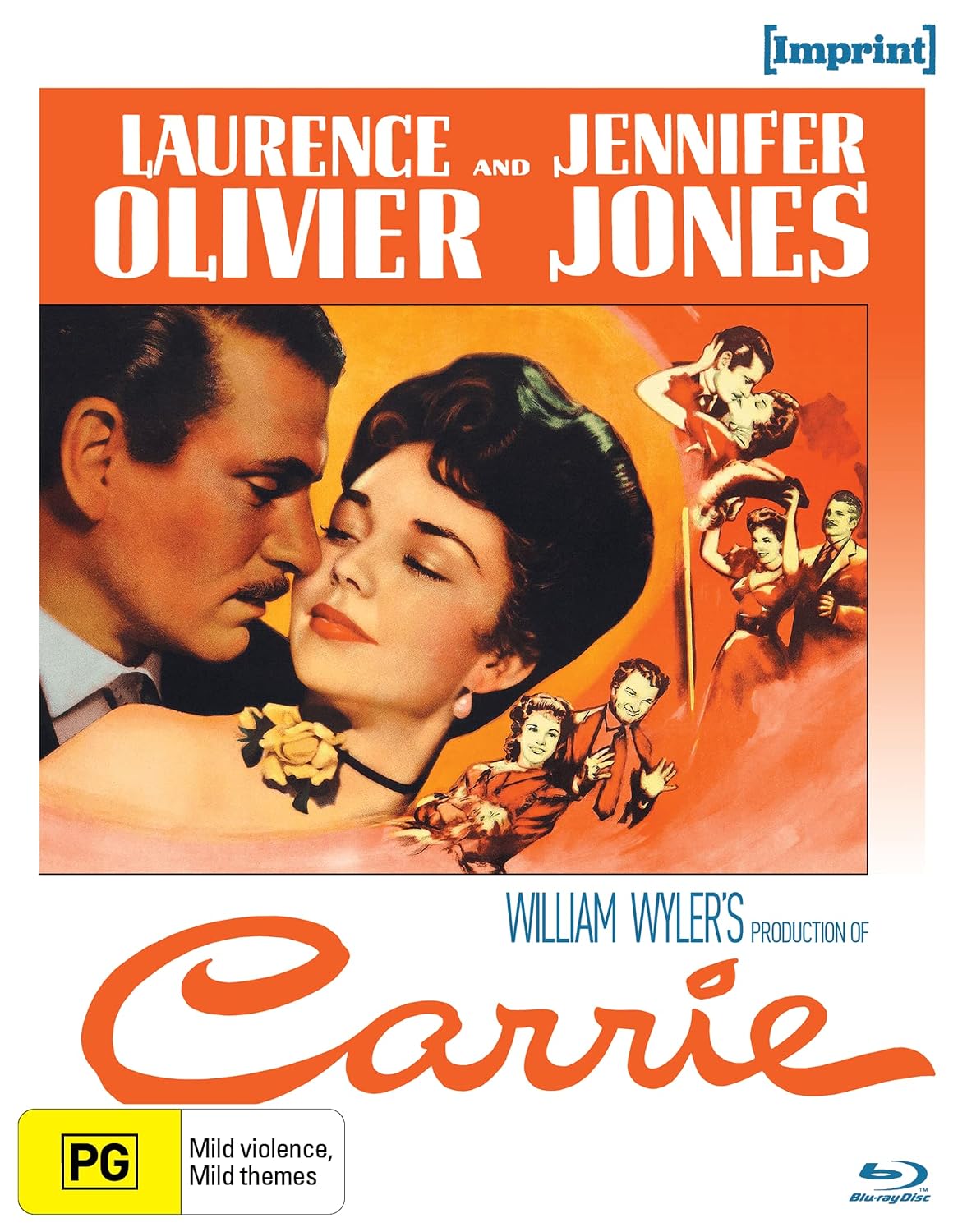 Carrie (1950) (Blu-ray) (Region A US Import)