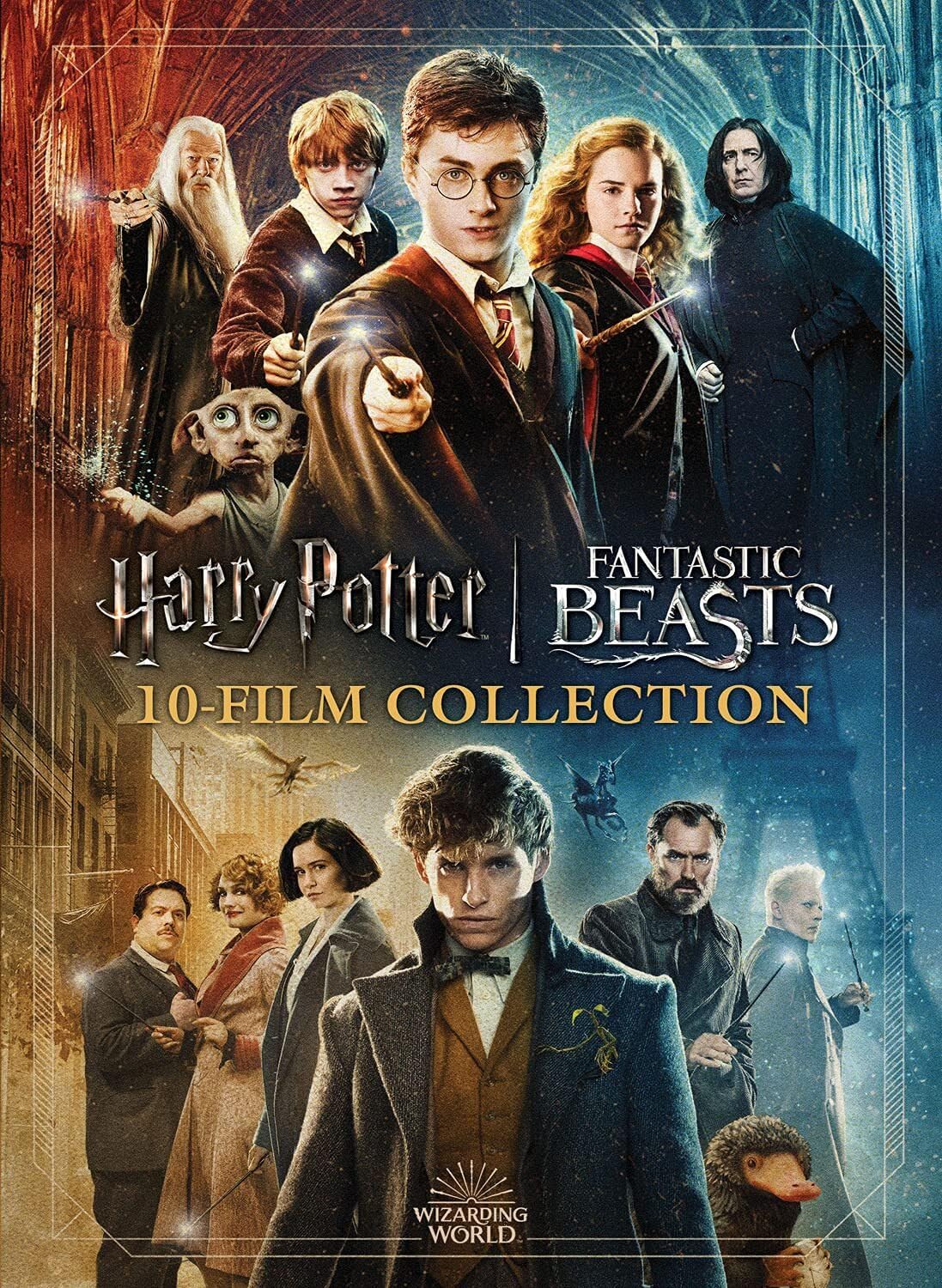 Wizarding World 10-Film Collection - 20th Anniversary Line Look (DVD) (Region 1 US Import)