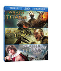 Clash Of The Titans (2010) / Clash Of The Titans (1981) / Wrath Of The Titans (Blu-ray) (Region A US Import)