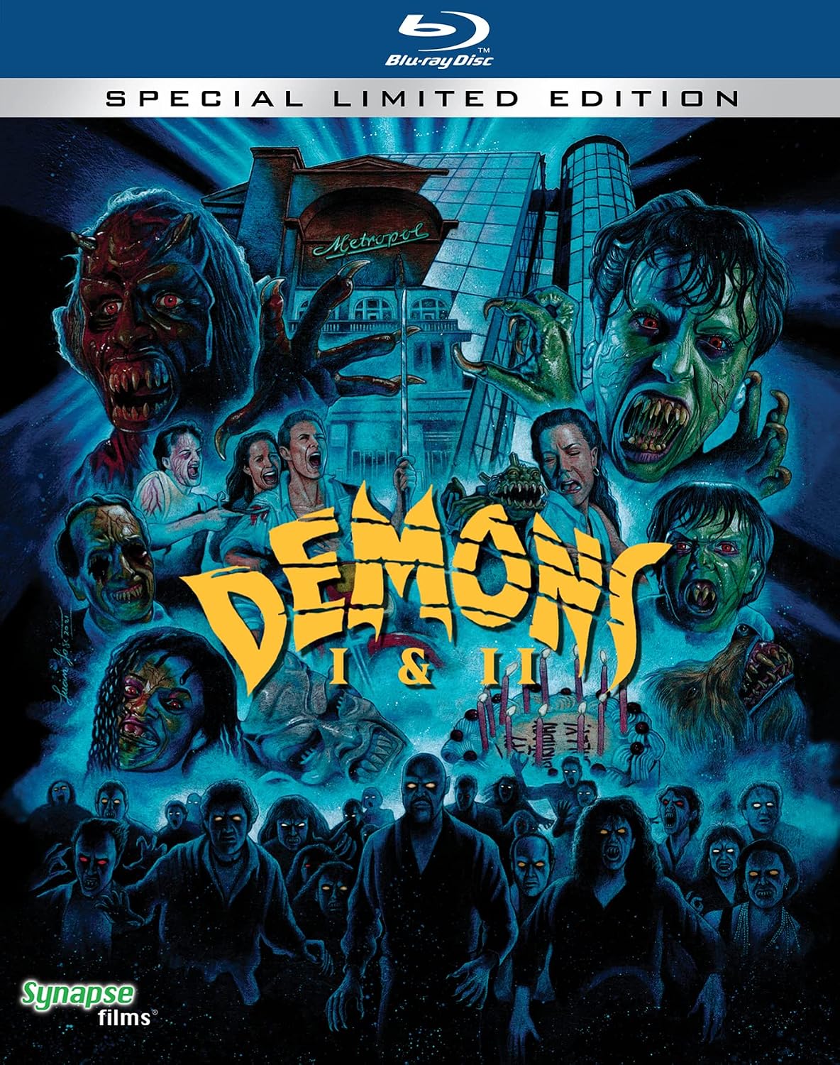 Demons & Demons 2 (Limited Edition) (Blu-ray) (Region A US Import)