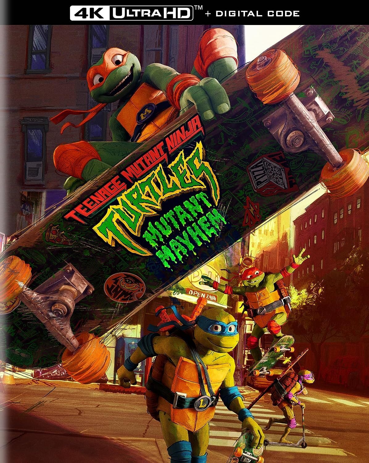 Teenage Mutant Ninja Turtles: Mutant Mayhem (4K Blu-ray) (Region A US Import)