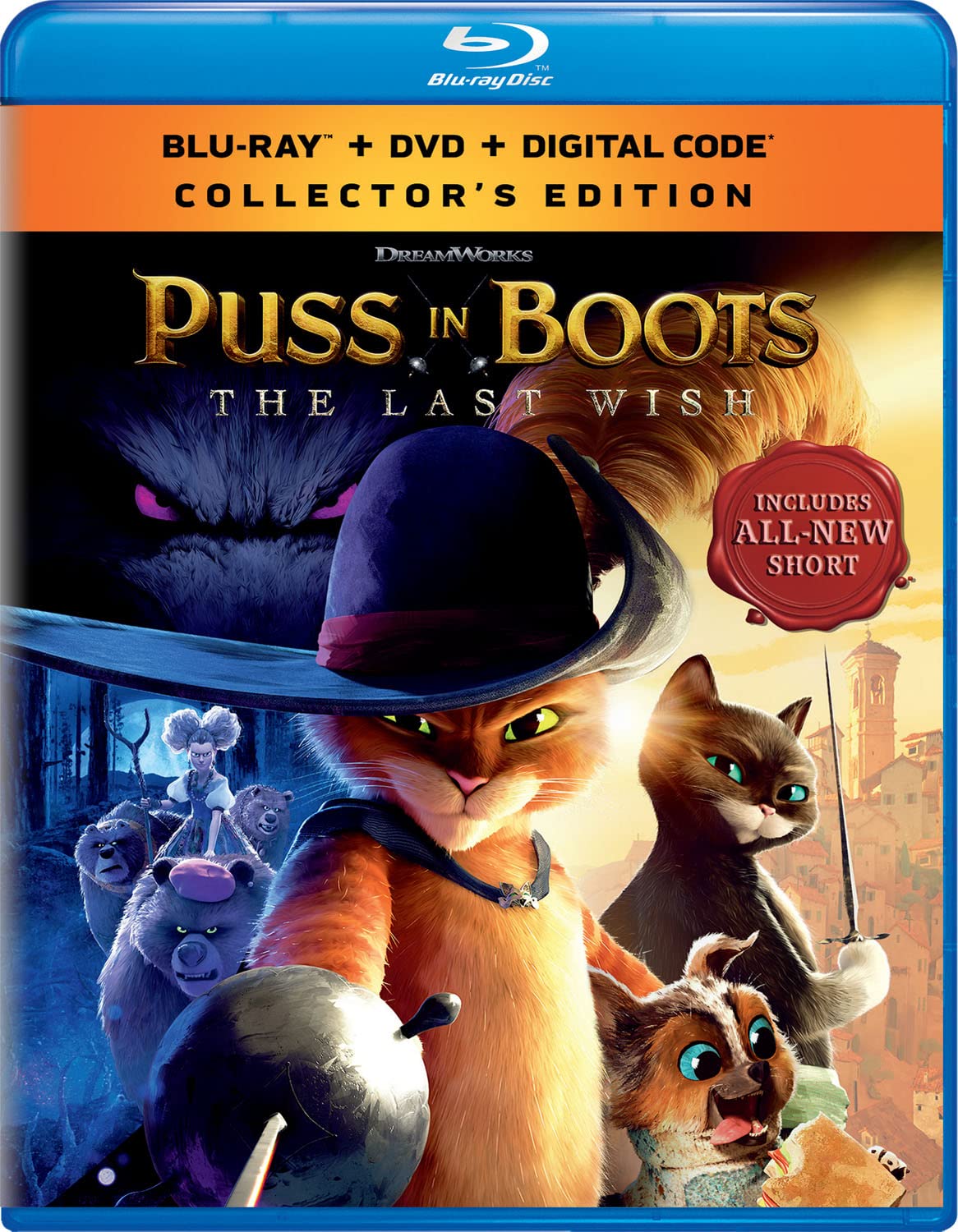 Puss In Boots: The Last Wish (Blu-ray) (Region A US Import)
