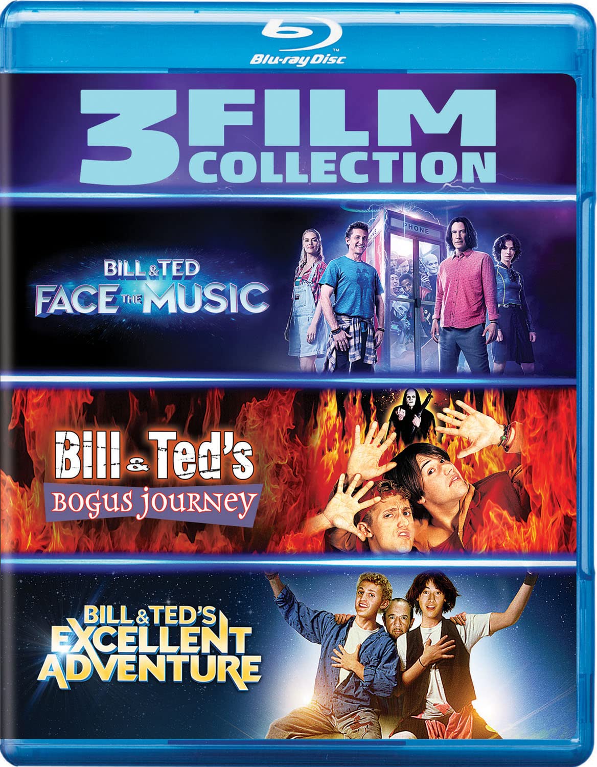 Bill & Ted Face The Music / Bogus Journey / Excellent Adventure (Blu-ray/Digital) (Blu-ray) (Region A US Import)