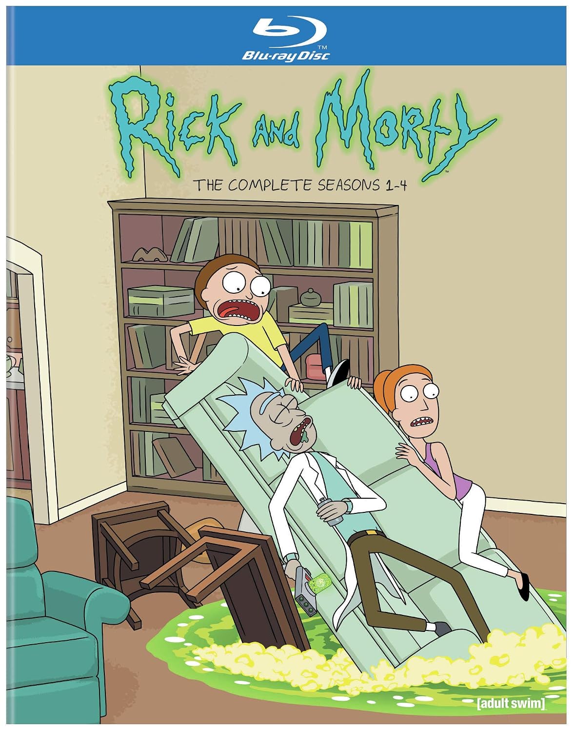 Rick & Morty: Seasons 1-4 (Blu-ray/Digital) (Blu-ray) (Region A US Import)