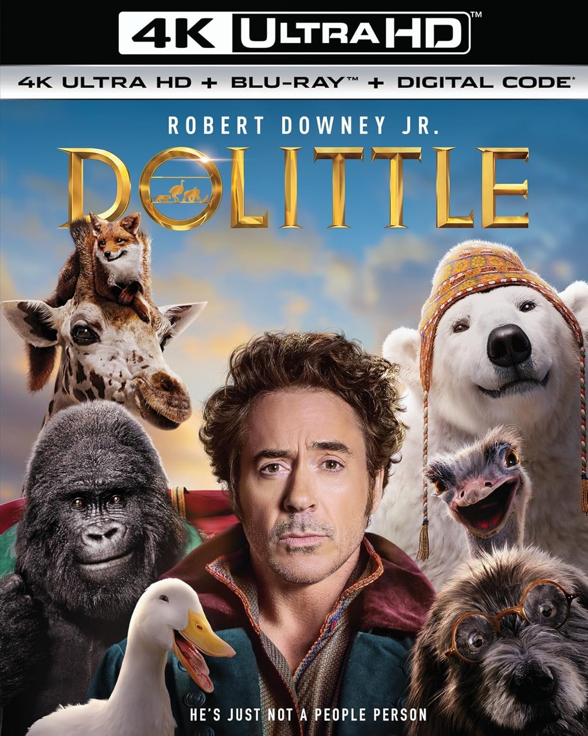 Dolittle (4K Blu-ray) (Region A US Import)