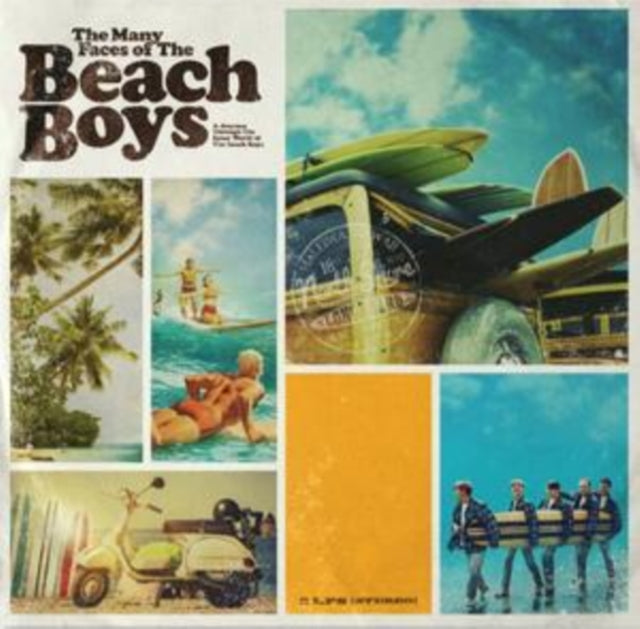 Various Artists - Many Faces Of The Beach Boys (Marble/Cyan Vinyl) (Vinyl) (US Import)